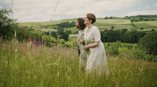 Our wild meadow wedding film