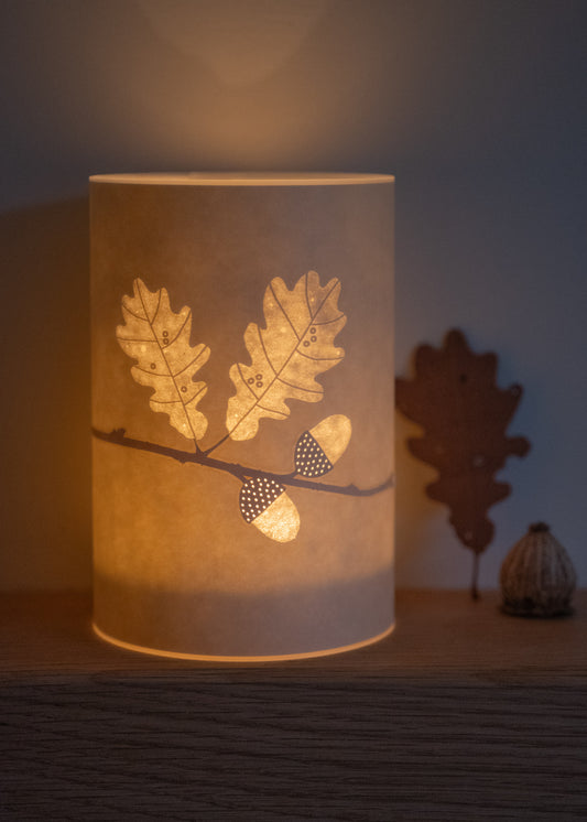 Oak Candle Cover